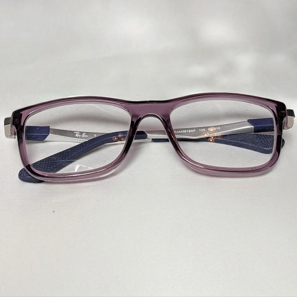 Ray-Ban Youth Optical Glasses Frames Purple Blue Kids Eyeglasses